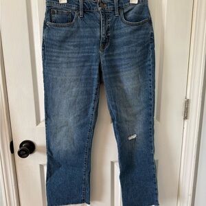 J. Crew mid-rise crop jeans